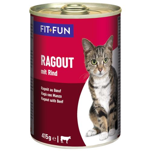 FIT+FUN Ragout Rind 48x415 g