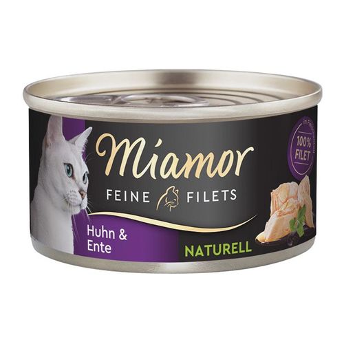 Miamor Feine Filets Naturelle Huhn & Ente 48x80 g