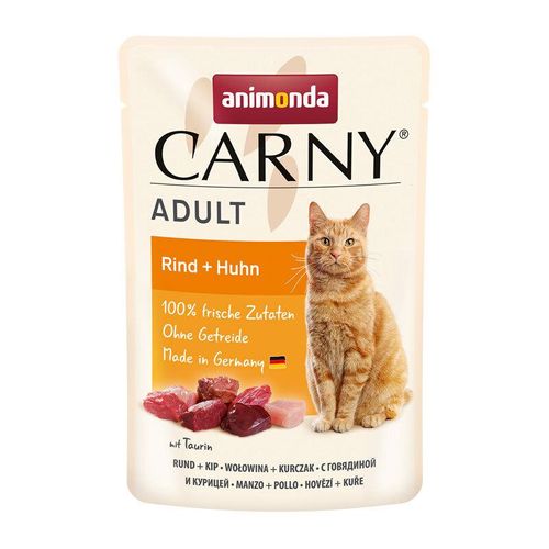 animonda CARNY Adult Rind & Huhn 12x85 g