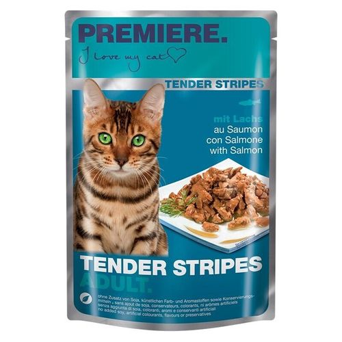 PREMIERE Tender Stripes Lachs 112x85 g