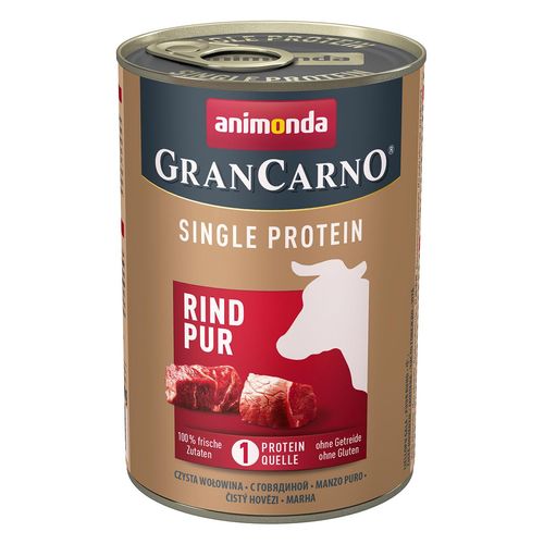 animonda GranCarno Adult Single Protein Rind pur 6x400 g