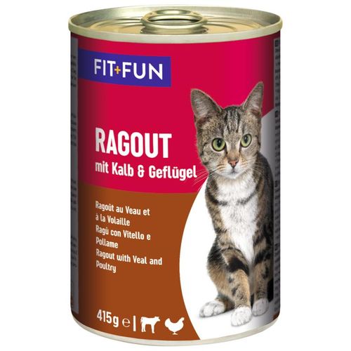 FIT+FUN Ragout Kalb & Geflügel 12x415 g
