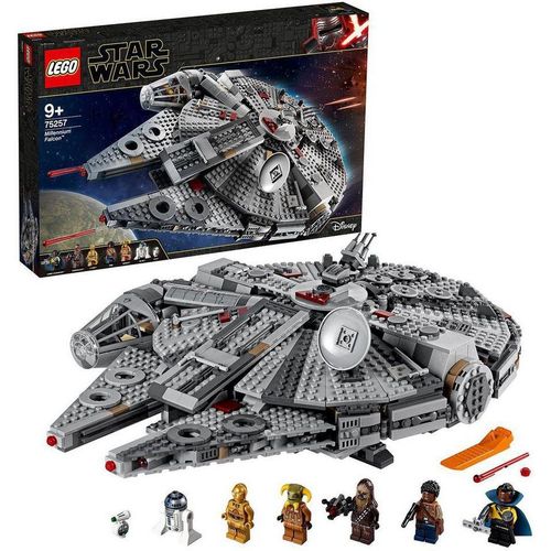 LEGO® Konstruktionsspielsteine Millennium Falcon™ (75257), LEGO® Star Wars™, (1353 St), Made in Europe, bunt
