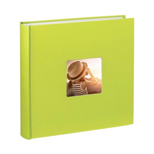 Hama Fotoalbum Jumbo Fotoalbum 30 x 30 cm, 100 Seiten, Album, Kiwi, grün