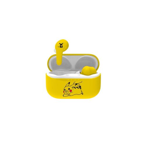 OTL Bluetooth-Kopfhörer V5.0 für Kinder Pokemon Pikachu mit Ladebox Bluetooth-Kopfhörer (True Wireless