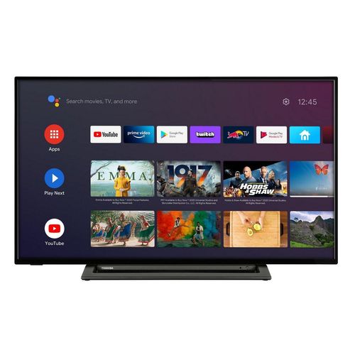 Toshiba 43LA3B63DGW LCD-LED Fernseher (108 cm/43 Zoll, Full HD, Android TV, Triple-Tuner, Play Store, Google Assistant, PVR-ready), schwarz