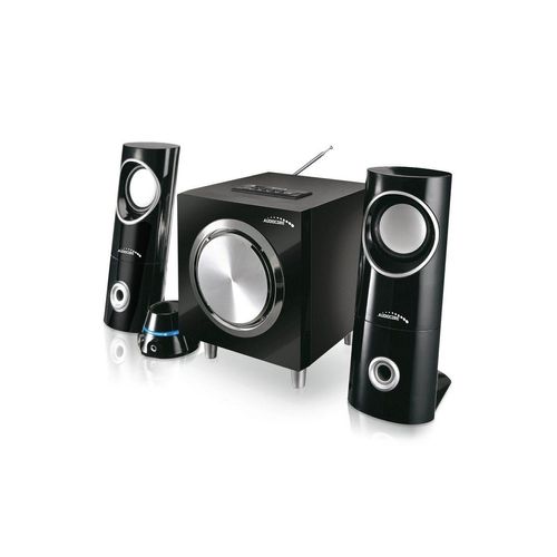 Audiocore AC790 Lautsprecher (Lautsprechersystem Subwoofer Bluetooth Radio AUX)