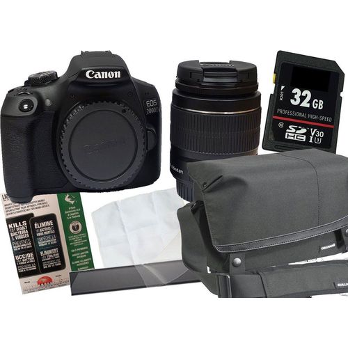 Canon Canon EOS 2000D+EF-S 18-55mm schwarz Set Angebot Spiegelreflexkamera