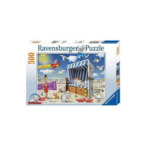 Ravensburger Puzzle Strandkorb Ottifant Puzzle 500 Teile by Ravensburger + Otto Waalkes