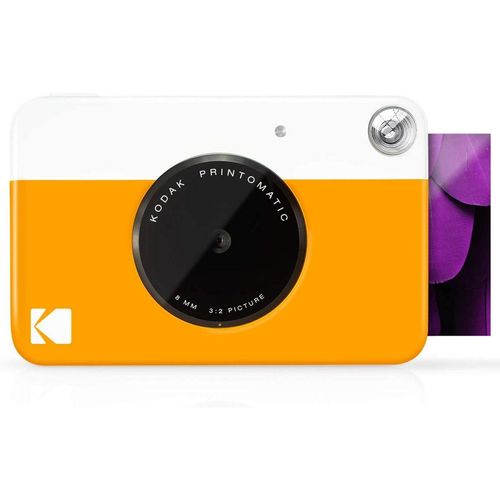 Kodak Printomatic Sofortbildkamera (Vollfarbdrucke auf ZINK 2×3-Fotopapier mit Sticky-Back-Funktion)