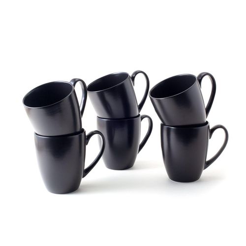 Hanseküche Tasse Kaffeebecher 6er Set aus hochwertiger Keramik