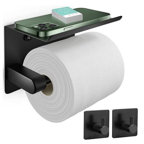zggzerg Toilettenpapierhalter Toilettenpapierhalter ohne Bohren