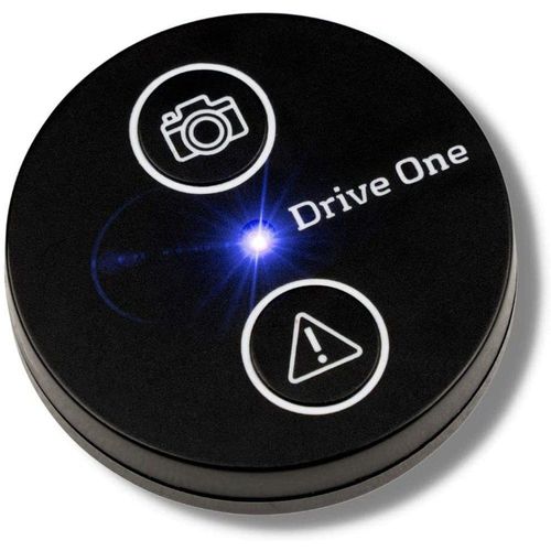NeedIt Drive One Verkehrsalarm (Blitzerwarner für Auto - Warnt vor Blitzern und Gefahren), schwarz