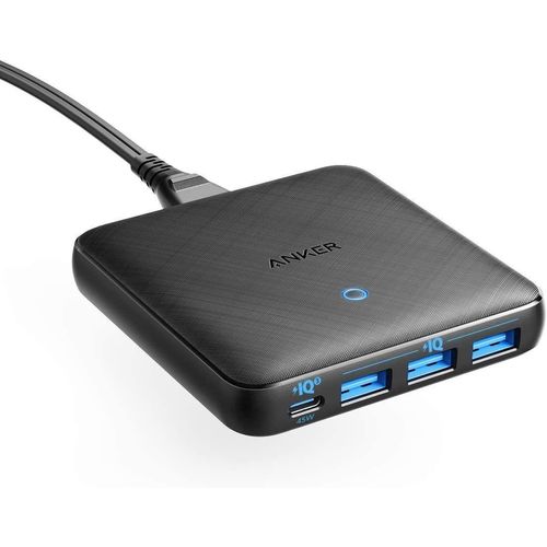 Anker PowerPort Atom III Slim USB-Ladegerät (65W 4-Port PIQ 3.0)