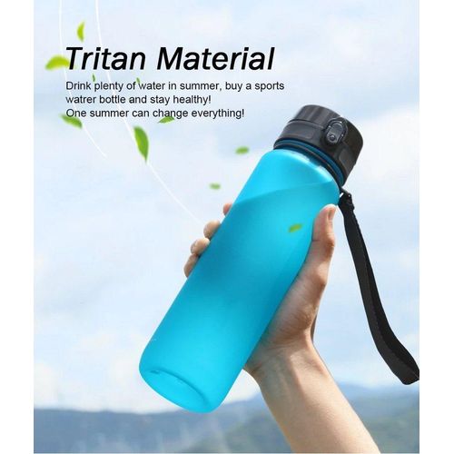 MORRENT Trinkflasche Trinkflasche Auslaufsicher,500ml, Tritan & BPA-frei Sportflasche, 500m,tritan, blau