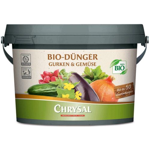 Chrysal Gemüsedünger Chrysal Bio-Dünger Gurken & Gemüse 1 kg Eimer