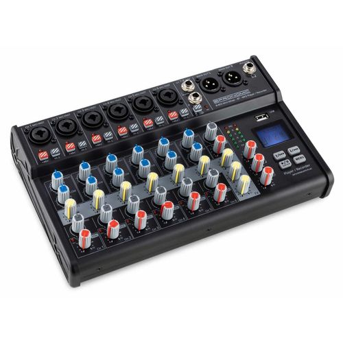 Pronomic Mischpult B-803 8-Kanal Mini-Mixer