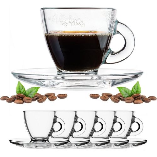 PLATINUX Latte-Macchiato-Glas Espressogläser