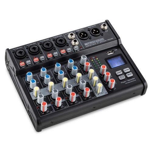 Pronomic Mischpult B-603 6-Kanal Mini-Mixer