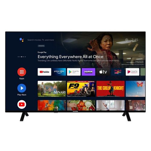 Telefunken XU55AN751S LCD-LED Fernseher (139 cm/55 Zoll, 4K Ultra HD, Android TV, HDR Dolby Vision, Triple-Tuner, Bluetooth, Dolby Atmos), schwarz