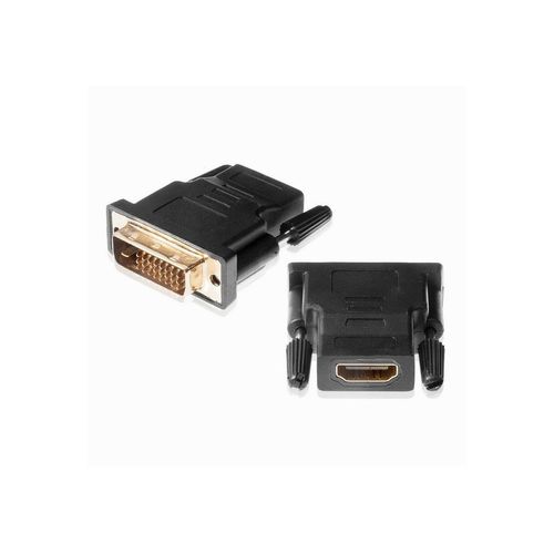 Poppstar Adapter (HDMI Buchse auf DVI-D Stecker 24+1 Pin) HDMI-Adapter DVI-D zu HDMI
