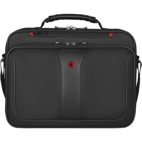 Wenger Laptoptasche Legacy, schwarz, mit 16-Zoll-Laptopfach, schwarz