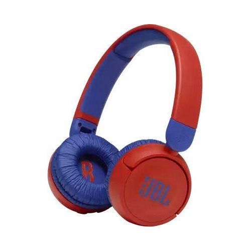 JBL JR310BT Over-Ear-Kopfhörer (AVRCP Bluetooth, Bluetooth, Kinder-Kopfhörer), rot