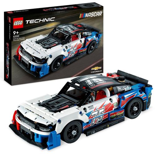 LEGO® Konstruktionsspielsteine NASCAR Next Gen Chevrolet Camaro ZL1 (42153), LEGO® Technic, (672 St), bunt