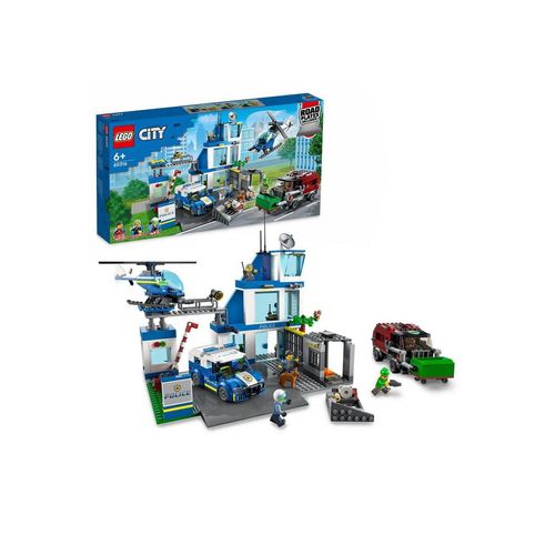 LEGO® Konstruktionsspielsteine Polizeistation (60316), LEGO® City, (668 St), bunt