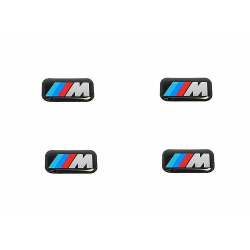 BMW Felgenaufkleber 4x ORIGINAL BMW Emblem Plakette Aufkleber M-Zeichen Alufelgen
