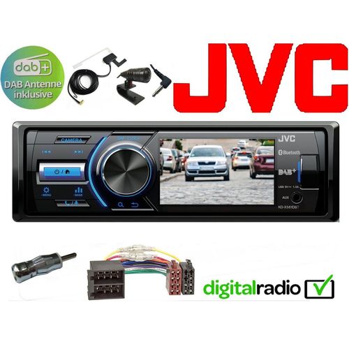 DSX JVC TFT Bluetooth DAB+ USB Radio für Opel Astra G Autoradio (Digitalradio (DAB)