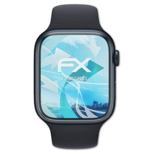 atFoliX Schutzfolie Displayschutzfolie für Apple Watch 45 mm Series 8
