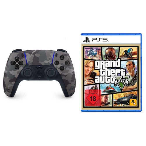 Playstation Playstation 5 Controller + GTA V PS5 Spiel