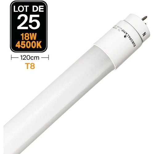 25 Röhren Neon led 18W 120cm T8 Blanc Neutre 4500k Gamme Pro 18W 120cm T8 Blanc Neutre 4500k Gamme Pro