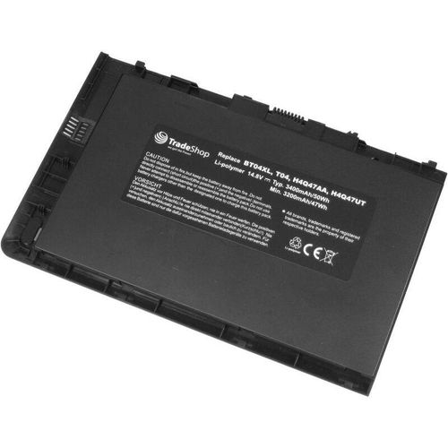 Akku 3400mAh (14.8V) für Notebook, Laptop hp EliteBook Folio 9470m und hp BT04XL, wie 687517-171, HSTNN-I10C, HSTNN-IB3Z