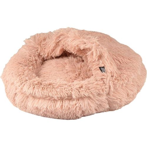 Plüsch Hundebett rosa 6COU652RS