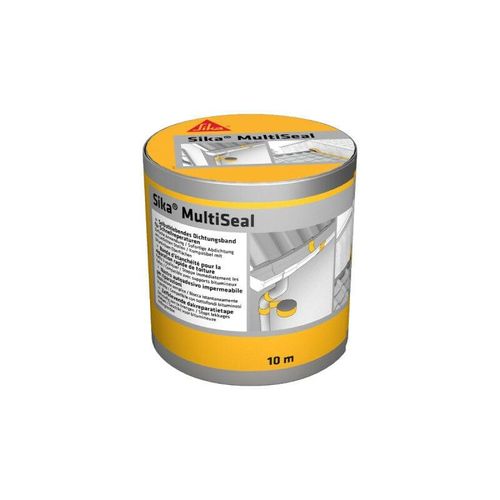 Sika - MultiSeal bituminöse Abdichtung Klebeband - Alu - 150mm x 10m - Aluminium