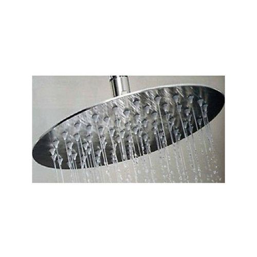 20 cm runde duschkopfhörer runde duschkopfhörer chromed rain effect bathroom shower