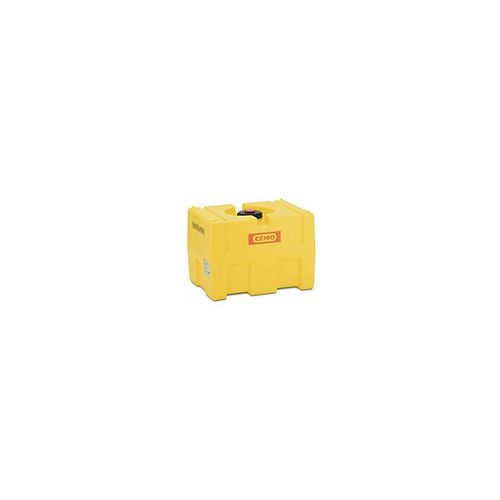 120199 PE-Wasserfass kastenförmig gelb Volumen 200 - Cemo