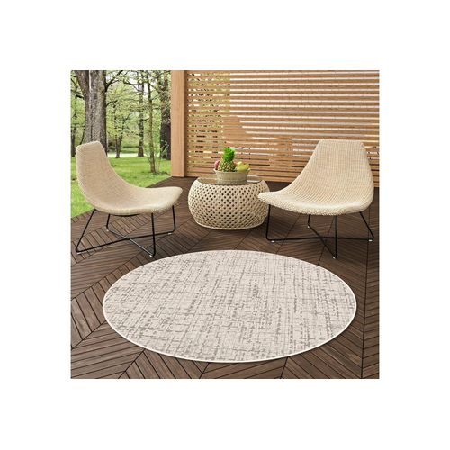 Outdoorteppich In & Outdoor Teppich Oslo Trend Rund