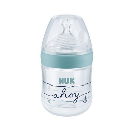 NUK Babyflasche NUK Nature Sense Babyflasche Silikon-Trinksauger