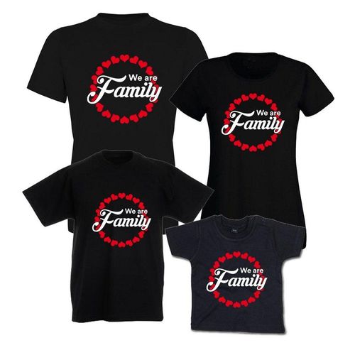 G-graphics T-Shirt We are Family Familien-Set zum selbst zusammenstellen