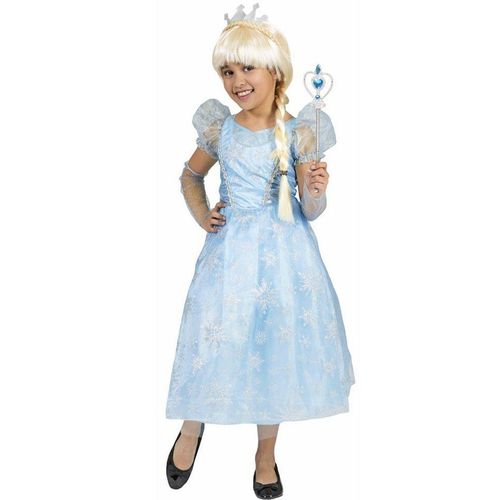 Funny Fashion Prinzessin-Kostüm Eisprinzessin Kostüm "Anna" für Mädchen
