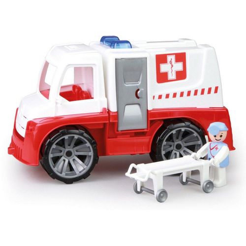 Lena® Spielzeug-Krankenwagen Truxx, Made in Europe, rot|weiß