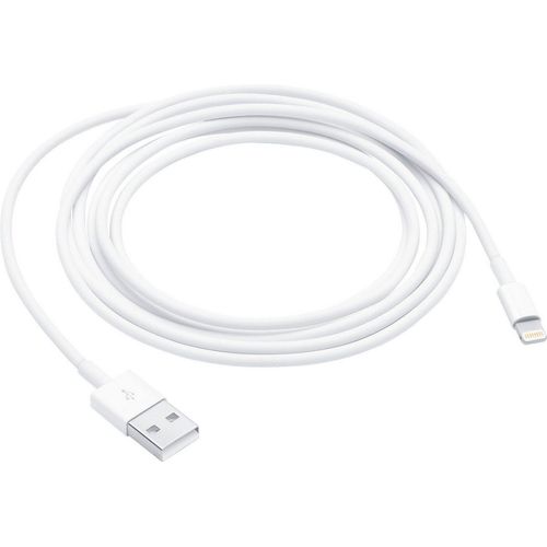 Apple Lightning to USB Cable (2 m) Smartphone-Kabel, Lightning, USB (200 cm), weiß