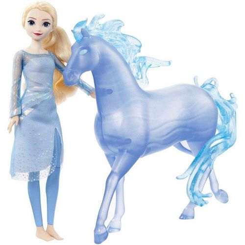 Mattel® Anziehpuppe Disney Die Eiskönigin, Elsa und Waserfigur Nokk, bunt