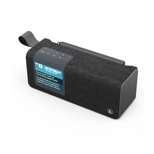 Hama Digitalradio „DR200BT“, FM/DAB/DAB+/Bluetooth/Akkubetrieb DAB+ Radio Digitalradio (DAB) (Digitalradio (DAB), FM-Tuner), schwarz