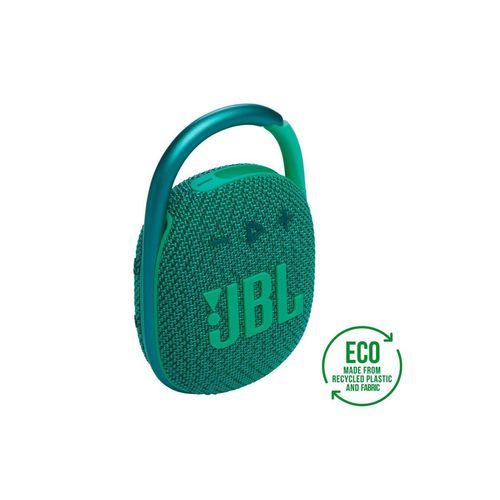 JBL Clip 4 ECO Bluetooth-Lautsprecher (Bluetooth, 5 W), grün