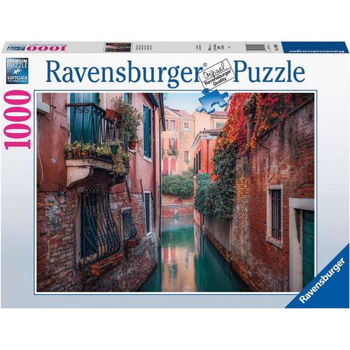 Ravensburger Puzzle Herbst in Venedig, 1000 Puzzleteile, Made in Germany, FSC® - schützt Wald - weltweit, bunt