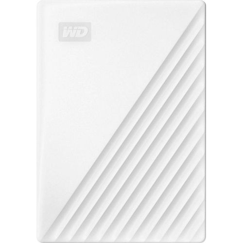 WD My Passport™ 2TB White Edition externe HDD-Festplatte (2 TB) 2,5″, schwarz|weiß